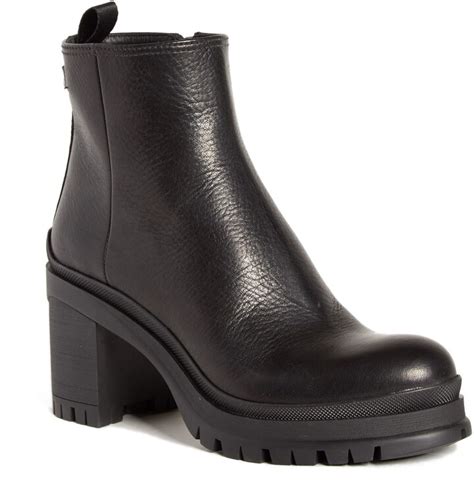 prada lug sole booties|designer Prada booties.